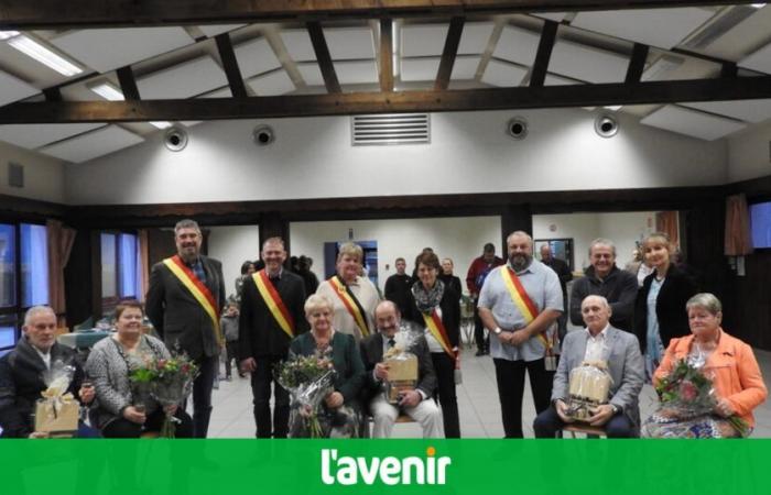 Trois couples d’Herbeumont ont célébré leurs noces d’or dans la salle Gribomont où ils ont été honorés par la Municipalité