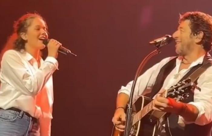 Julie (Star Academy) rejoint Patrick Bruel en concert pour chanter “J’te l’dis néanmoins”