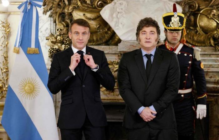 En Argentine, dialogue difficile entre Emmanuel Macron et Javier Milei