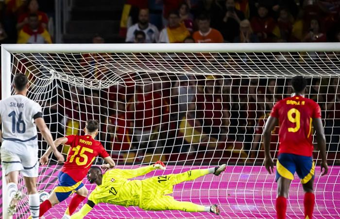 La Suisse battue jusqu’au bout 3-2 en Espagne