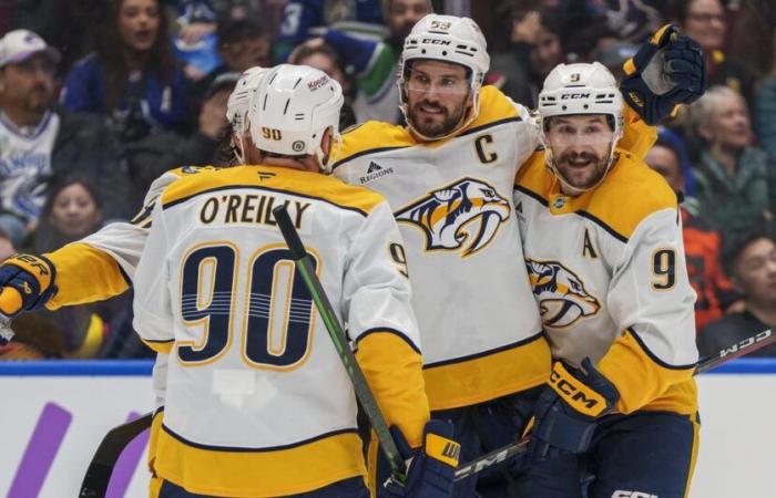 Nashville gagne et Roman Josi atteint les 700 points