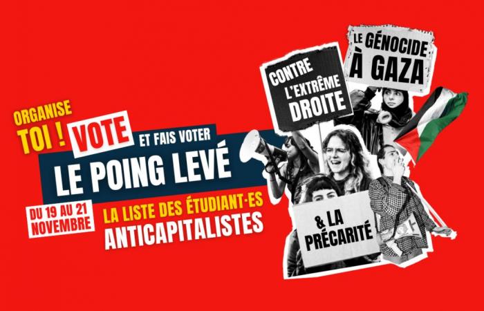 votez avec le poing levé !