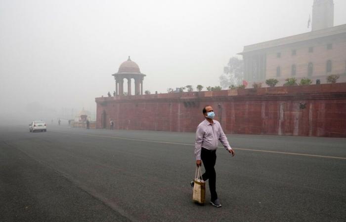 La pollution de l’air à New Delhi est plus de soixante fois supérieure aux normes de l’OMS