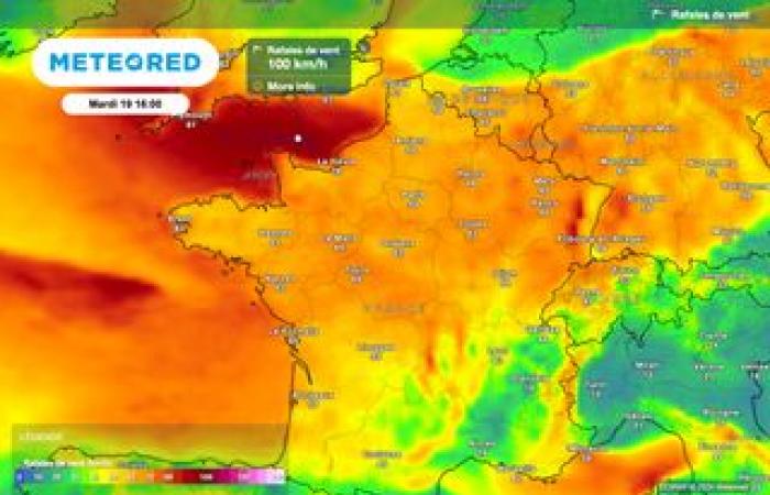 Demain, un front froid traversera la France, avec des cumuls pouvant atteindre 50 l/m². Quelles zones concernées ?