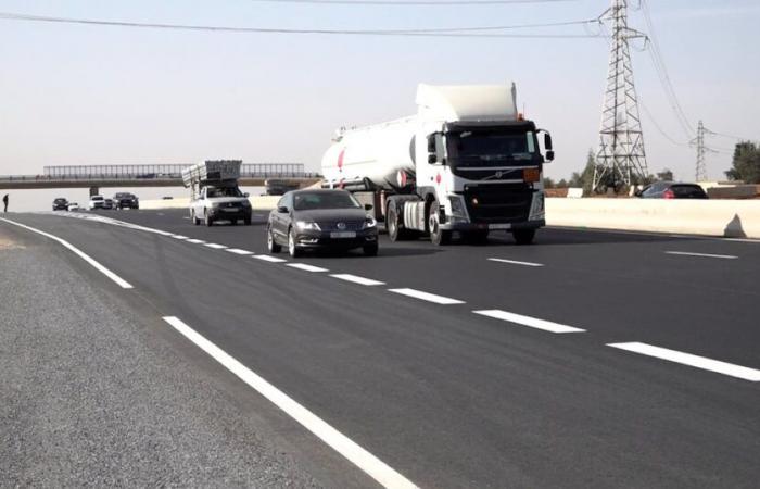 fin des travaux sur le tronçon de la RN6 entre l’aéroport et Sidi Allal Bahraoui, désormais sûr et praticable