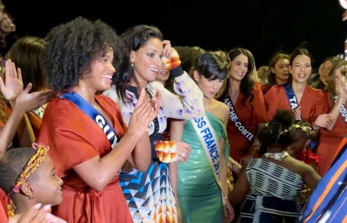 Miss Guyane ouvre la voie sur le tarmac