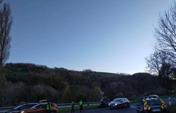 Plus de contrôles sur les routes du Cantal