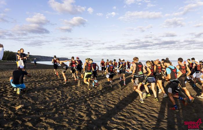 Swim Run La Réunion 2024 avec les champions du monde au départ