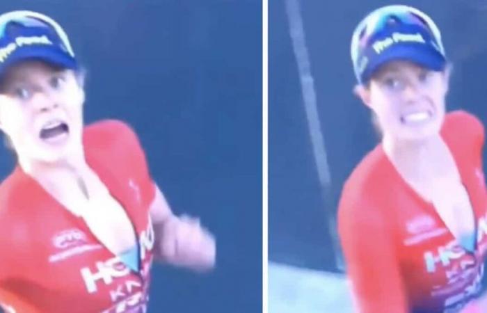 un triathlète fait brutalement une demande très légitime en direct à la télévision