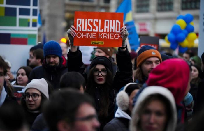 La nouvelle diaspora russe se mobilise contre Poutine à Berlin