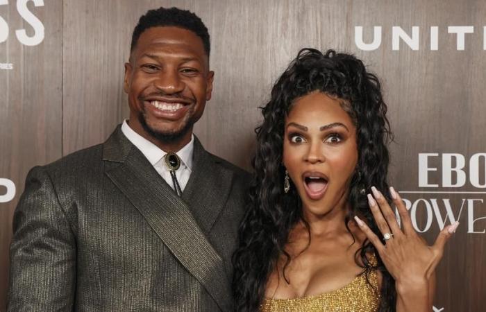 reconnu coupable d’agression et de harcèlement envers son ex-compagne l’année dernière, l’acteur s’est fiancé à Meagan Good