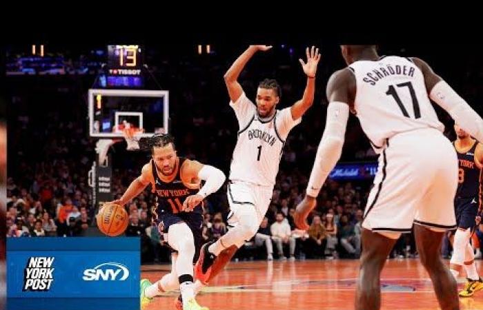 Les Knicks repoussent les Nets à Garden et affrontent à nouveau les Nets dimanche