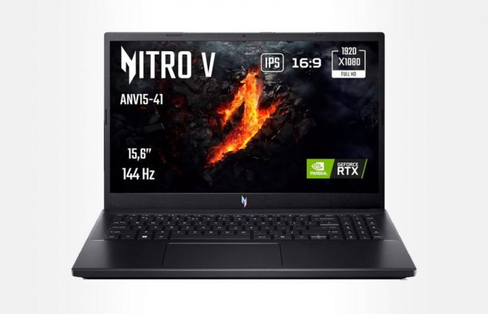 Le PC portable gamer Acer Nitro 5, doté d’une RTX 4060, passe sous la barre des 850 € pour le Black Friday