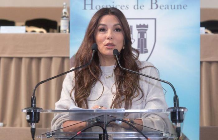 Eva Longoria, Zabou Breitman et Jean Reno étaient présents à la vente des vins des Hospices de Beaune