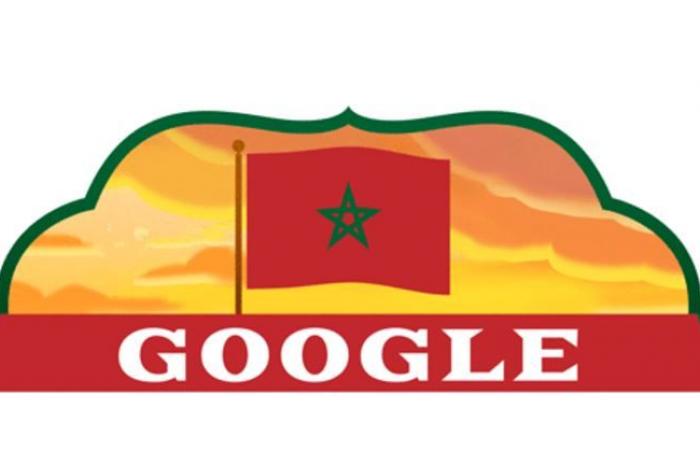 Google célèbre l’indépendance du Maroc avec un doodle spécial