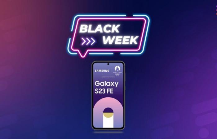 Avec près de 50 % de réduction, le Samsung Galaxy S23 FE devient une offre en or de la Black Friday Week