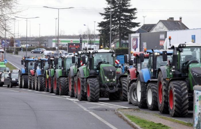 DIRECT. Les agriculteurs mobilisés ce lundi, des perturbations attendues