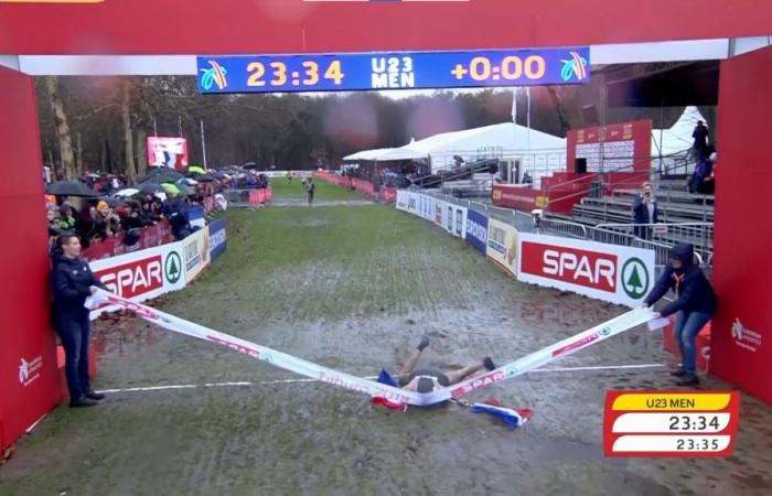 Athlétisme 2018 | Le sublime slide-finish de Jimmy Gressier