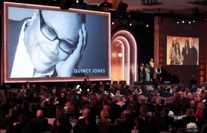 Quincy Jones a reçu un Oscar honorifique à titre posthume pour l’ensemble de sa carrière.