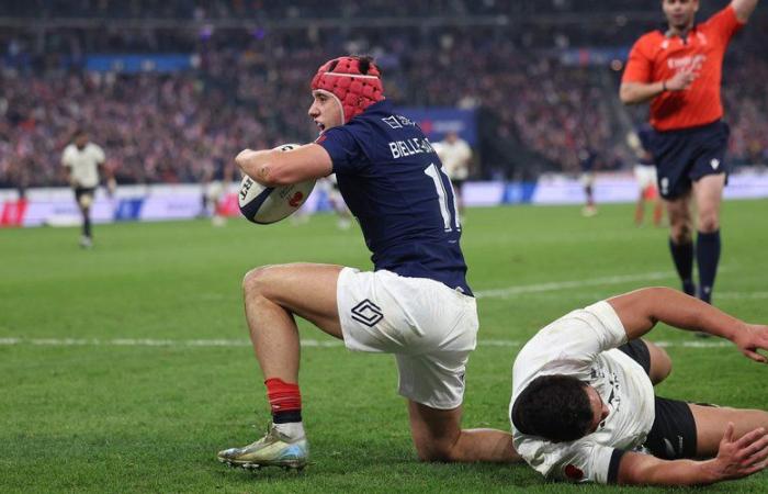 Louis Bielle-Biarrey plus fort que Kylian Mbappé ? On connaît la vitesse de la course folle du joueur du XV de France