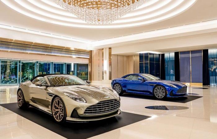 Aston Martin expose une impressionnante collection à Las Vegas