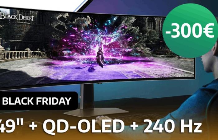 Ces deux marchands ont décidé de baisser le prix de l’écran PC gaming OLED Samsung Odyssey G9 pour ce Black Friday !