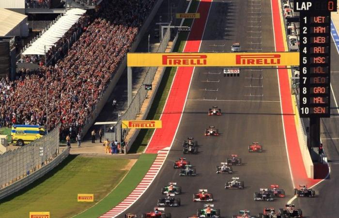 premier Grand Prix de F1 organisé sur le Circuit des Amériques au Texas, en 2012