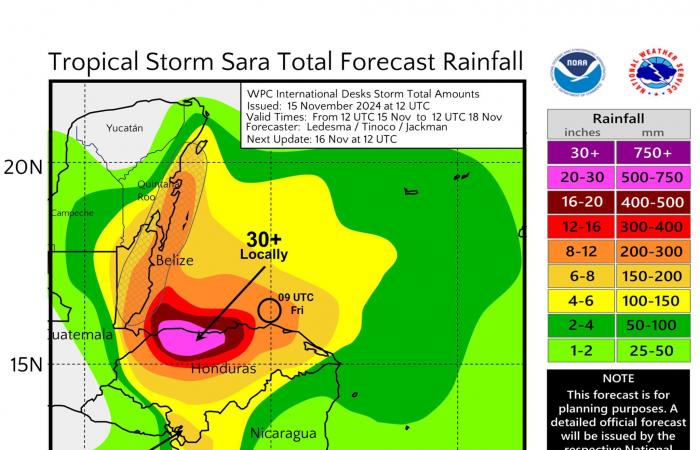 Offensive hivernale en Europe, inondations au Honduras, typhons successifs aux Philippines,… l’actualité météo dans le monde 18/11/2024