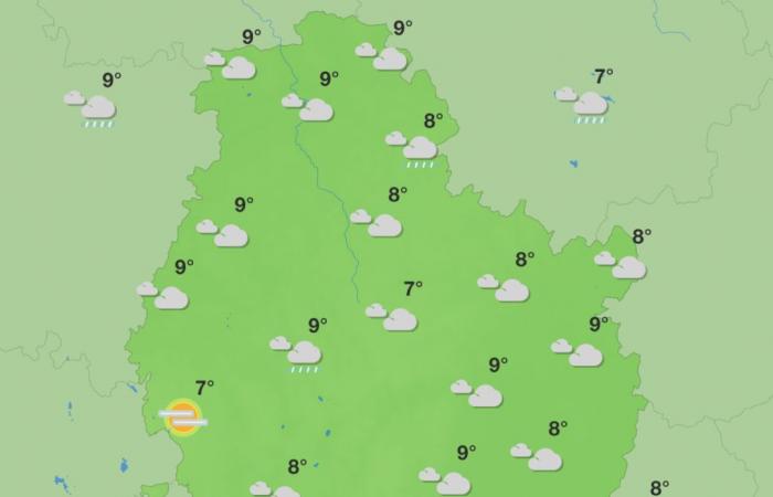 Météo en Côte-d’Or – Semaine marquée par du froid et des précipitations voire de la neige