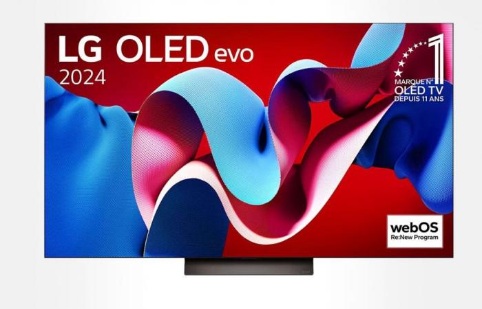 Pour le Black Friday, le prix du téléviseur LG OLED C4 est en forte baisse