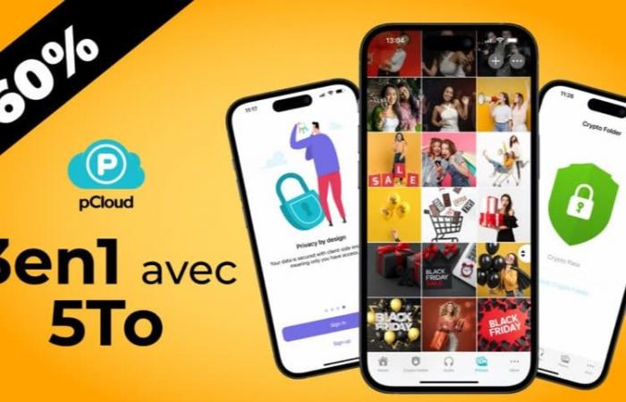 pCloud baisse ses prix avec des réductions allant jusqu’à 60% pour protéger vos données à vie ????