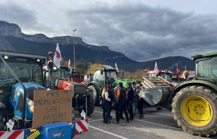 Les agriculteurs se mobilisent en Isère pour protester contre l’accord UE-Mercosur