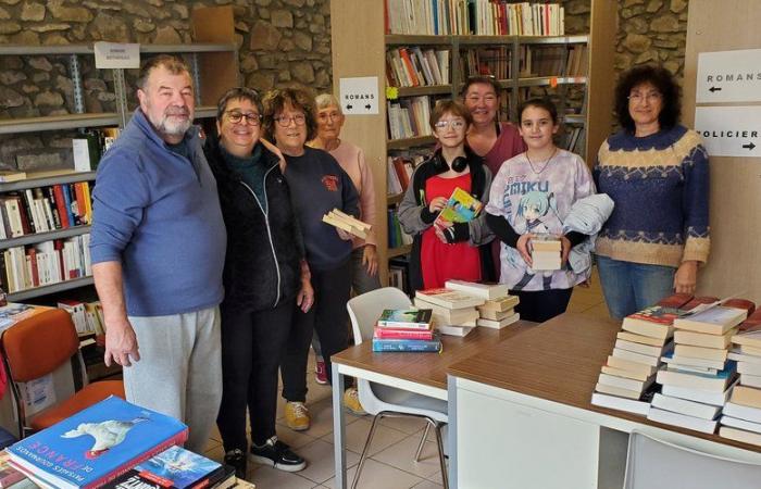 La bibliothèque fait peau neuve à Roubia