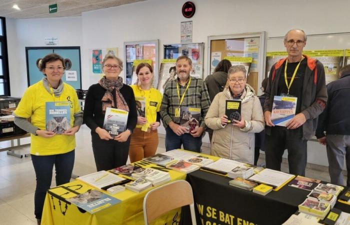 plus de 700 visiteurs au salon du livre d’Amnesty International