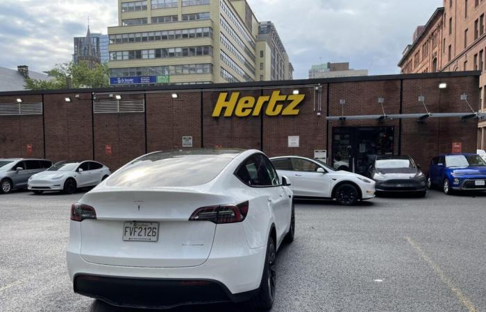 Hertz continue de se débarrasser de ses voitures électriques, les Tesla Model 3 proposées à des prix dérisoires