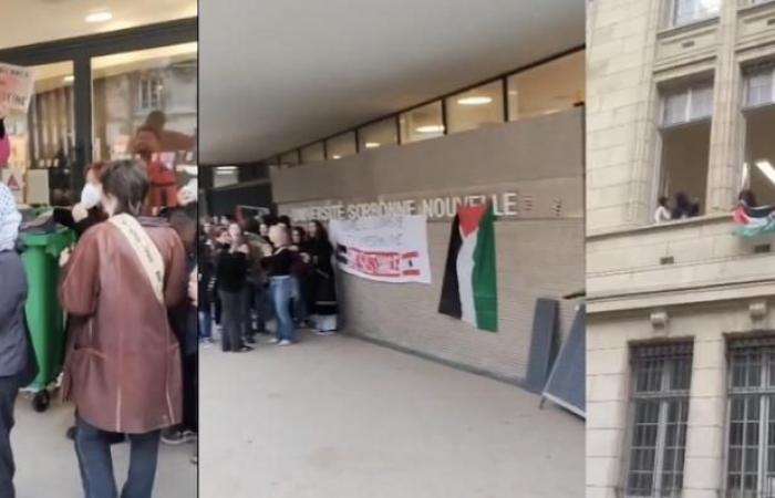 Une manifestation surprise de pro-palestiniens bloque une nouvelle fois la Sorbonne Université sur plusieurs sites contre « la complicité de l’Etat » – Ils appellent « d’autres universités à rejoindre leur mouvement »