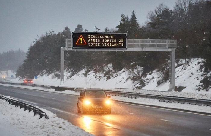 Bulletin météo. Neige dans le Puy-de-Dôme, chutes importantes dans le Massif Central