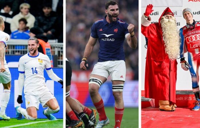 Les équipes de France de rugby et de football font le spectacle, Noël avant l’heure, Empereur pécheur de Turin… Le récap’sport du week-end