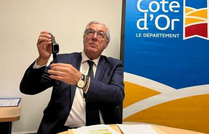 Des agents de Côte-d’Or équipés de montres connectées