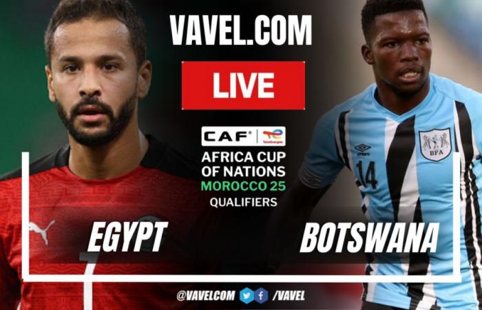 Faits saillants et buts Egypte contre Botswana (1-1) lors des éliminatoires de la Coupe d’Afrique des Nations