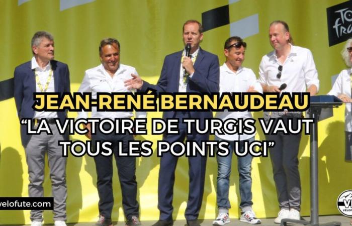 « La victoire de Turgis sur le Tour de France vaut tous les points UCI »