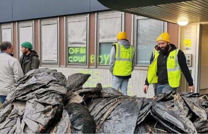 une trentaine d’agriculteurs ont pénétré de force et endommagé les locaux de l’Office français de la biodiversité à Guéret