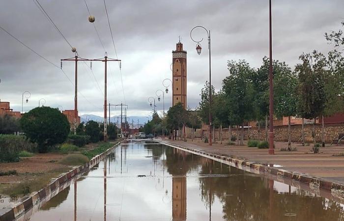 Une dépression à l’ouest des îles Canaries provoque de fortes averses de pluie au Maroc