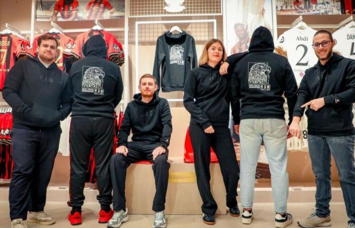 PHOTOS – L’OGC Nice dévoile un sweat à capuche imaginé par ses supporters