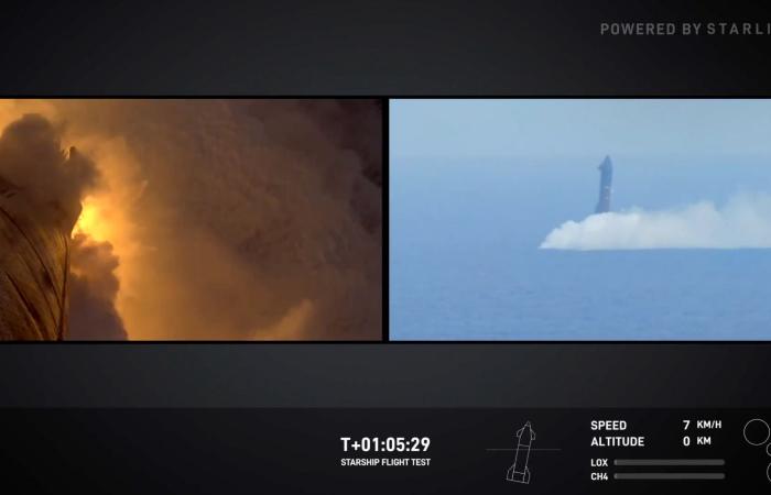 SpaceX Starship lance une banane dans l’espace et évite la capture d’une fusée géante lors du 6e vol d’essai (vidéo, photos)