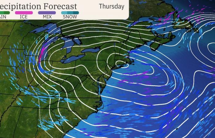 Novembre froid, tempêtes venteuses, même la neige est à venir