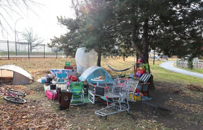 Sursis pour le campement de la rue Notre-Dame