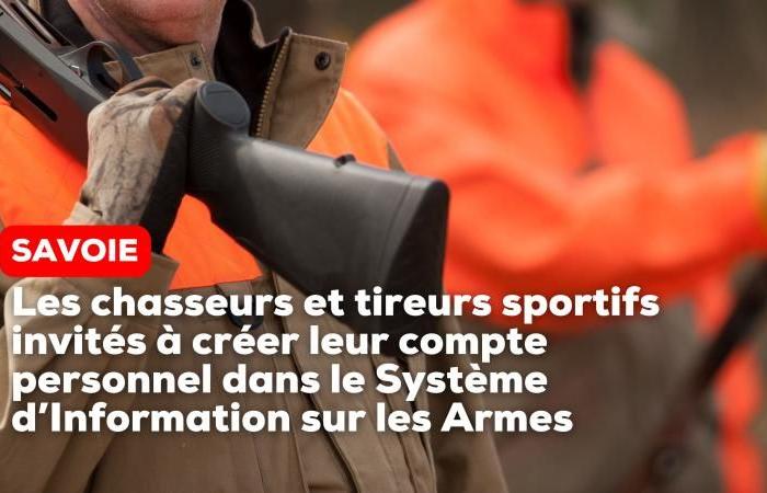 Chasseurs et tireurs sportifs invités à créer leur compte personnel dans le Système d’Information sur les Armes