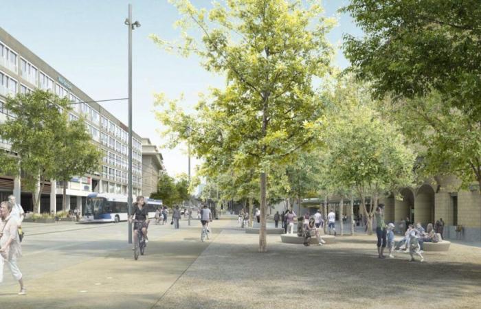 Voici à quoi devrait ressembler la future place de la gare de Lausanne