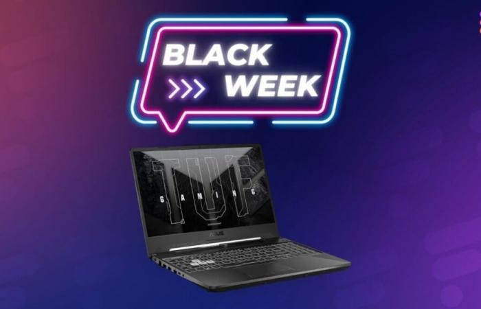 En pleine semaine du Black Friday, le prix de cet ordinateur portable gamer Asus avec RTX 3050 + Ryzen 7 ne dépasse pas les 600 euros